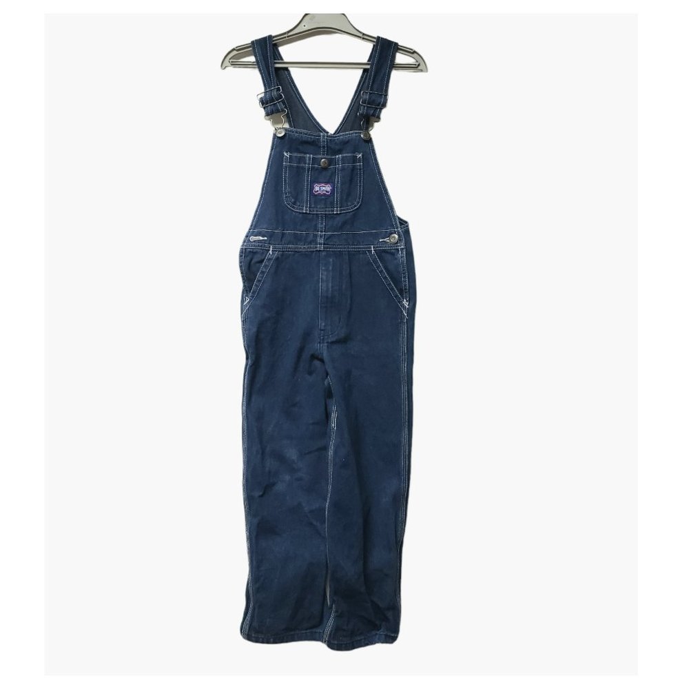 Big Smith blue denim bib overalls . youth size 7